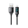 Kabel USAMS Kabel pleciony lightning 1,2mLED 2,4A Fast Charging czarny